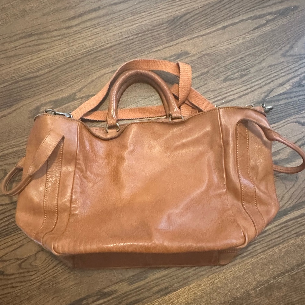 Free People Leslie Leather Tote - Picture 2 of 13